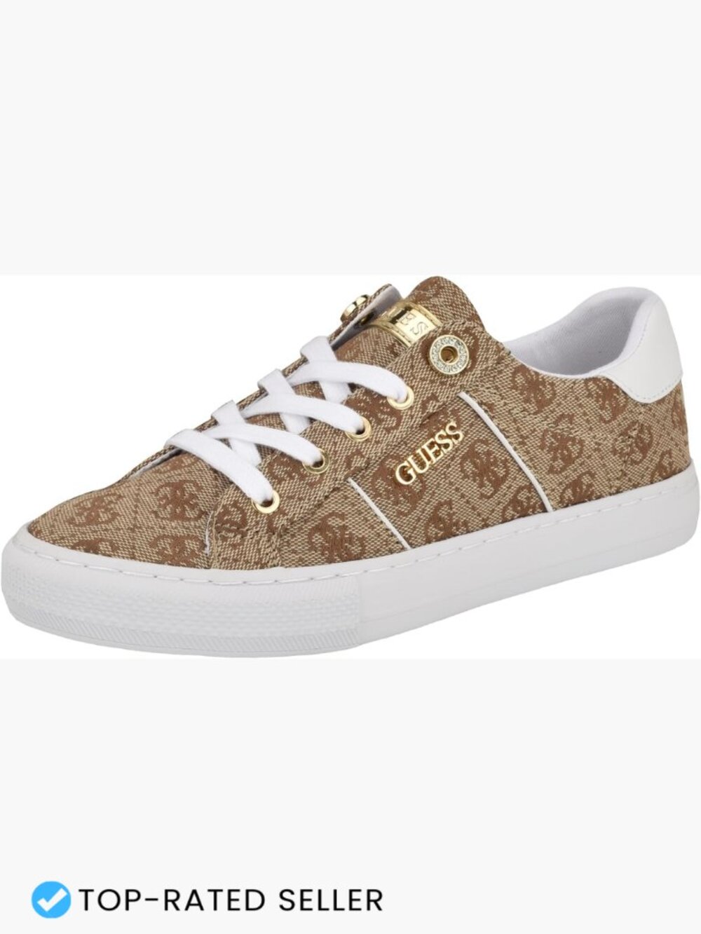 Women's Loven Sneaker Quilted Faux Leather Lace-Up Platform Casual
